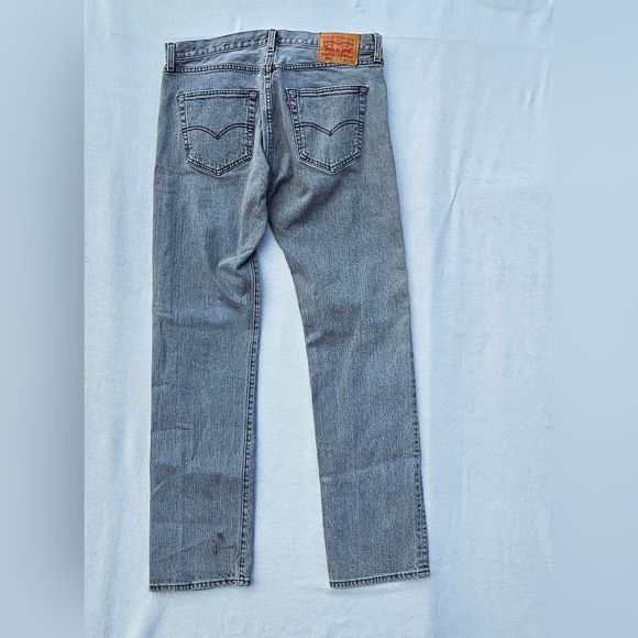 Levi's Men's Straight Jeans in Slate Gray - Picture 2 of 6